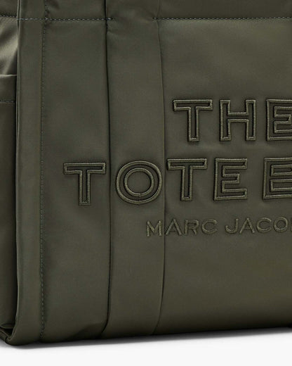Marc Jacobs The Puffy Nylon Medium Tote Bag Army Green