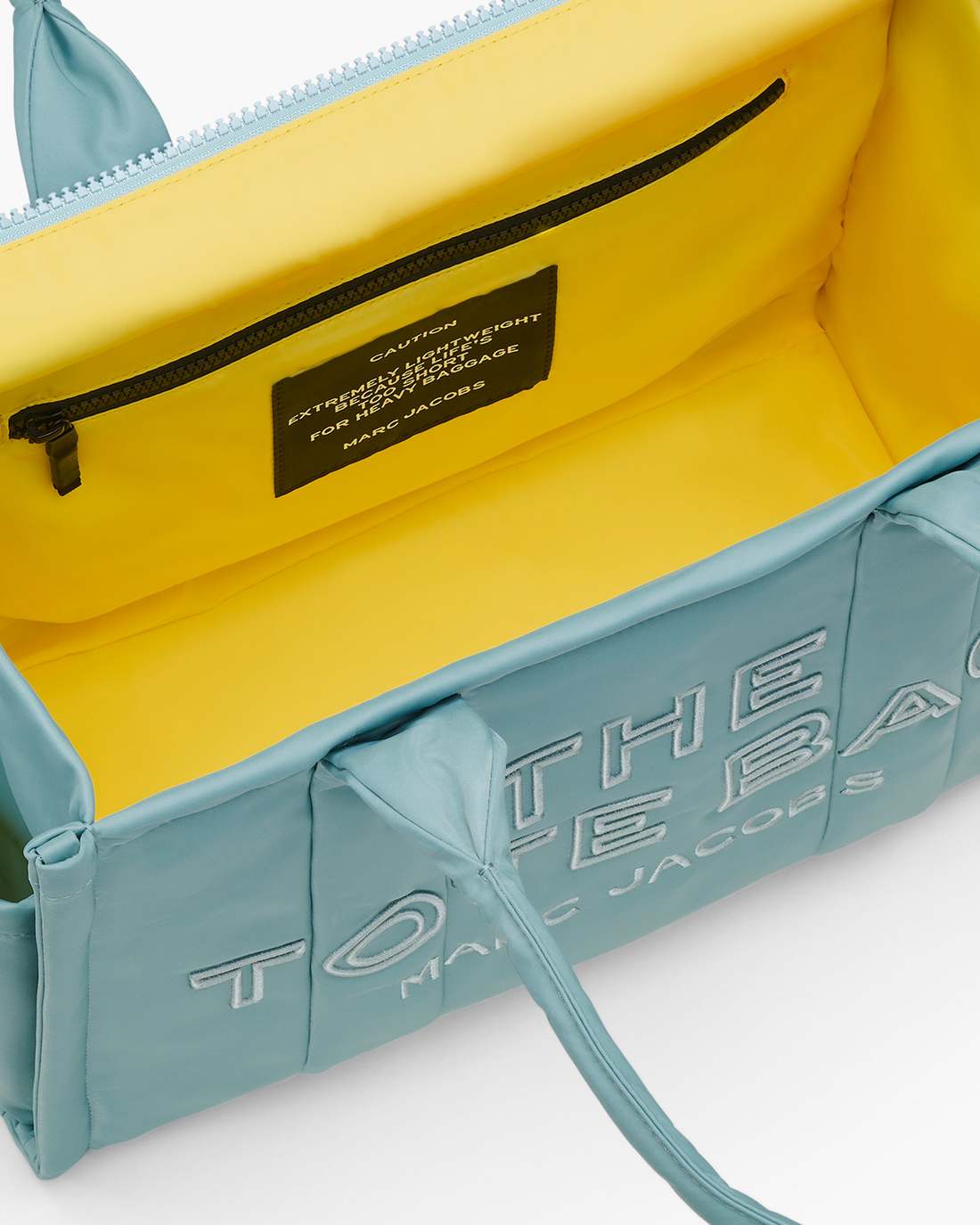 Marc Jacobs The Puffy Nylon Large Tote Bag Sky Blue