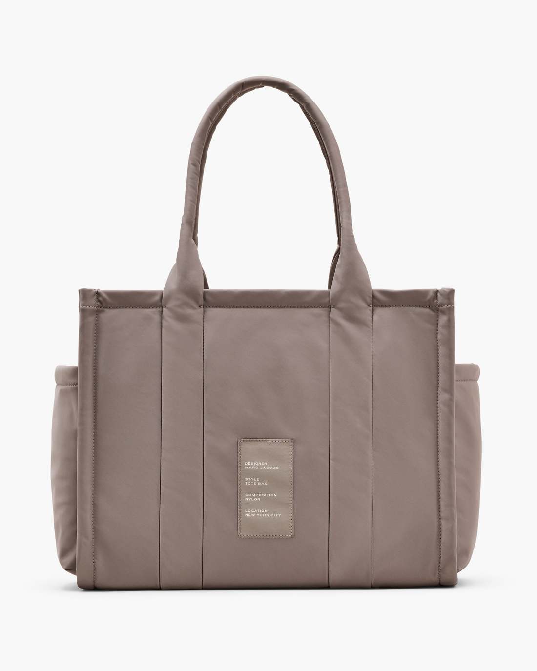 Marc Jacobs The Puffy Nylon Large Tote Bag Cement