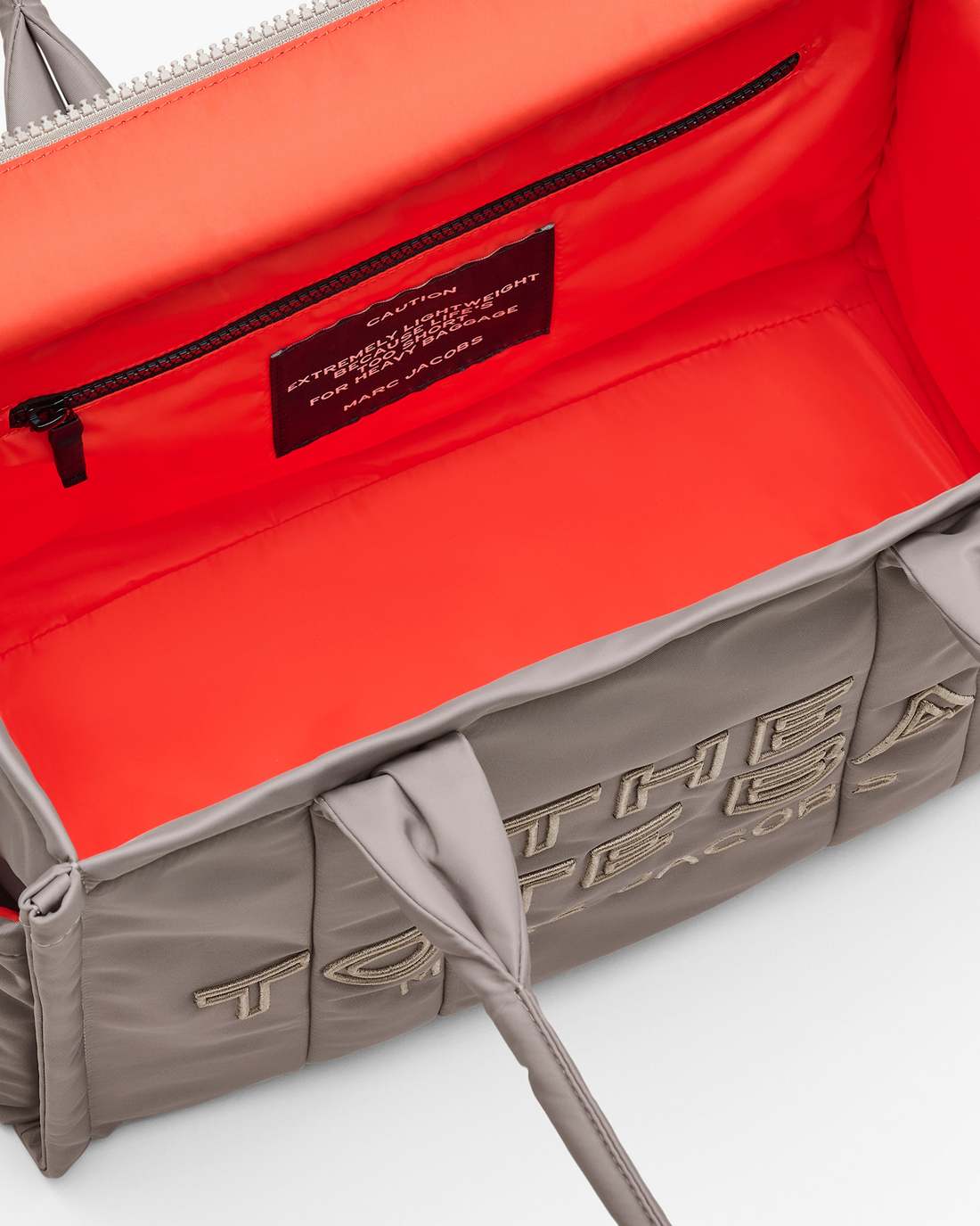 Marc Jacobs The Puffy Nylon Large Tote Bag Cement