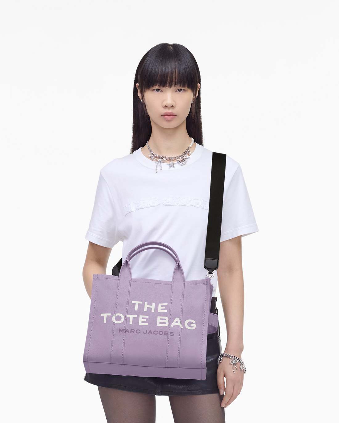 Marc Jacobs The Canvas Medium Tote Bag Lilac