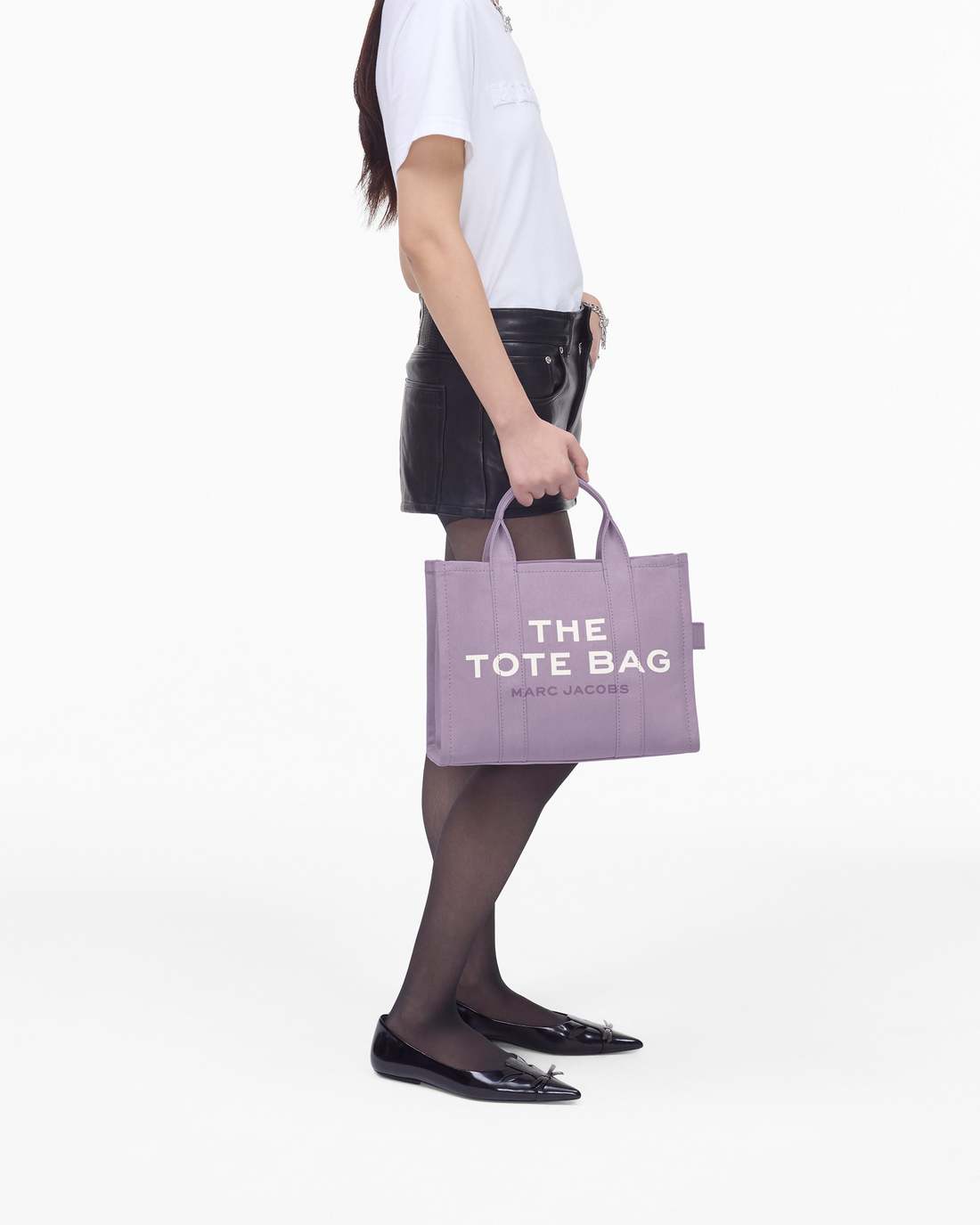 Marc Jacobs The Canvas Medium Tote Bag Lilac