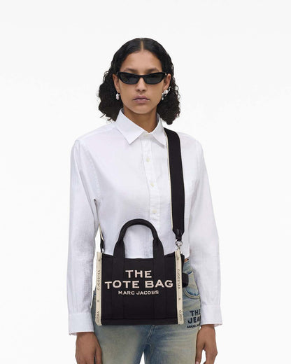 Marc Jacobs The Jacquard Small Tote Bag Black