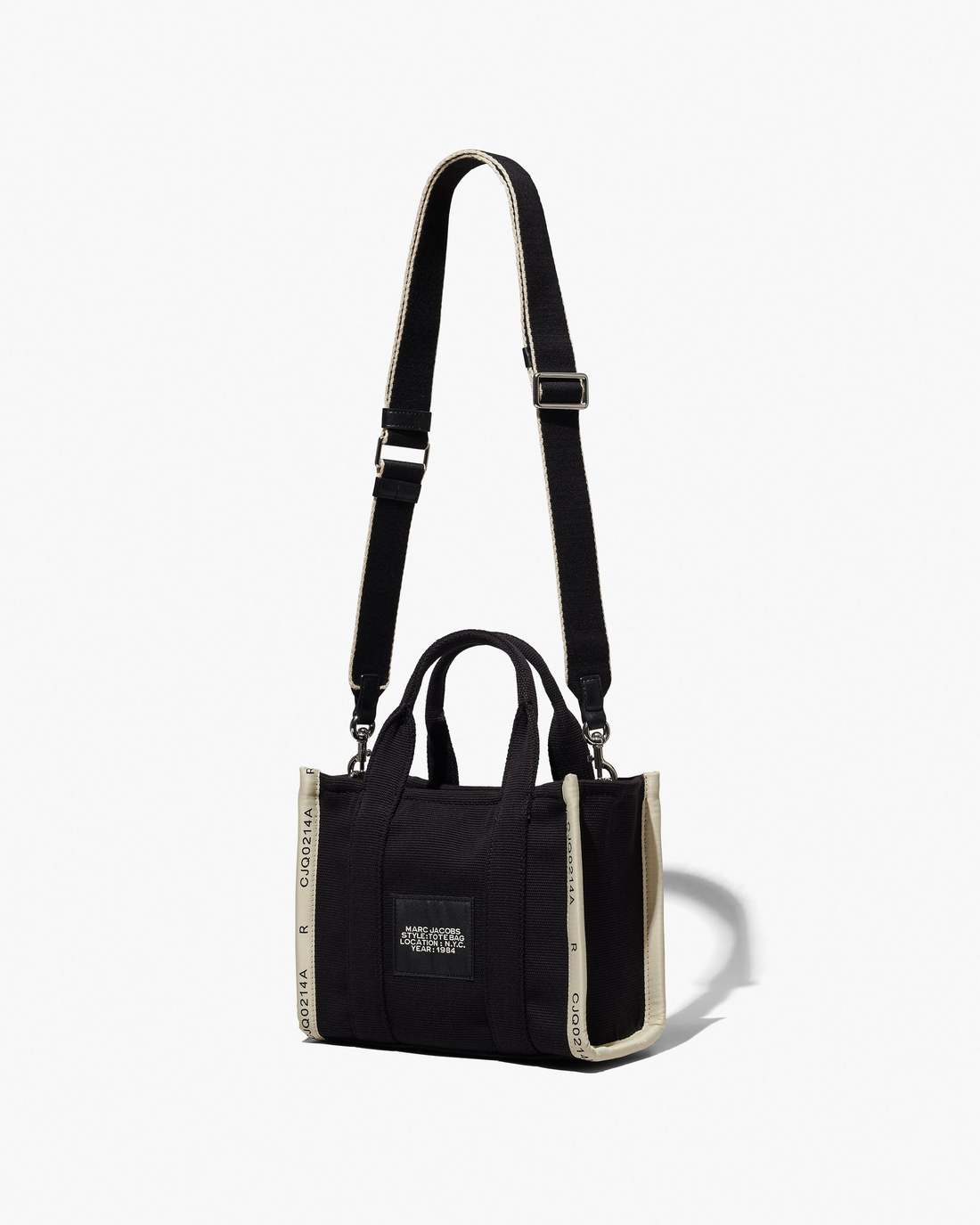 Marc Jacobs The Jacquard Small Tote Bag Black