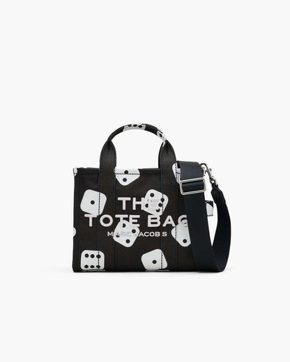 Marc Jacobs Derrick Adams X Marc Jacobs Canvas Small Tote Bag Black/White