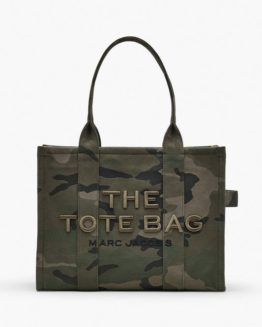 Marc Jacobs The Camo Jacquard Large Tote Bag Camo Multi