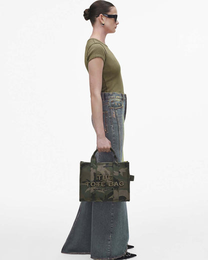 Marc Jacobs The Camo Jacquard Medium Tote Bag Camo Multi