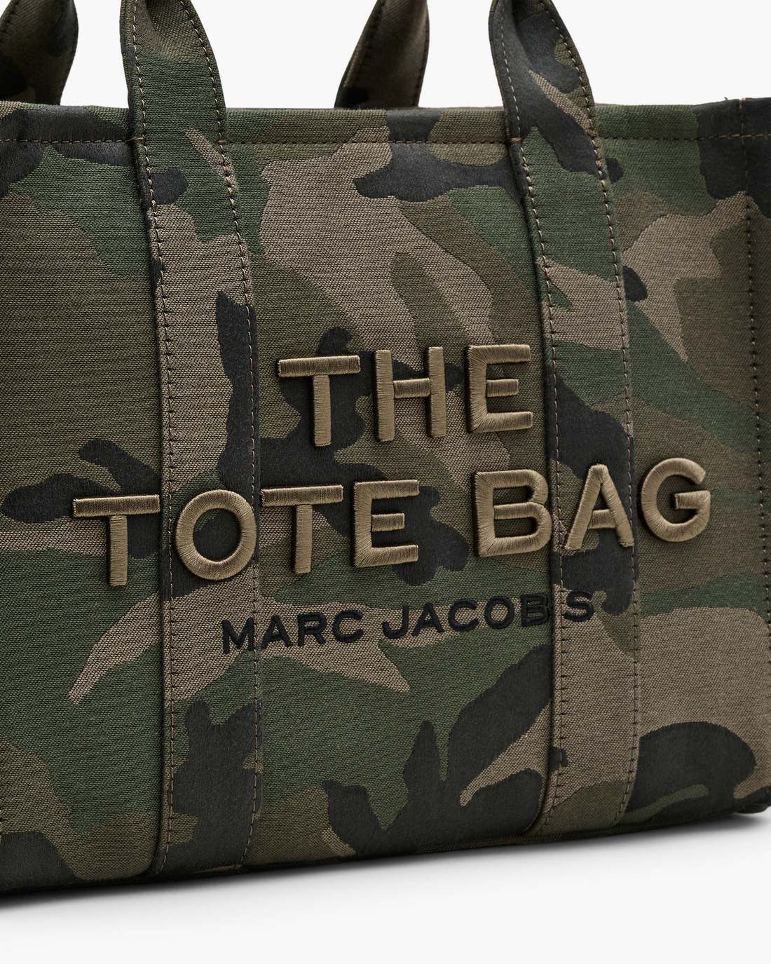 Marc Jacobs The Camo Jacquard Medium Tote Bag Camo Multi