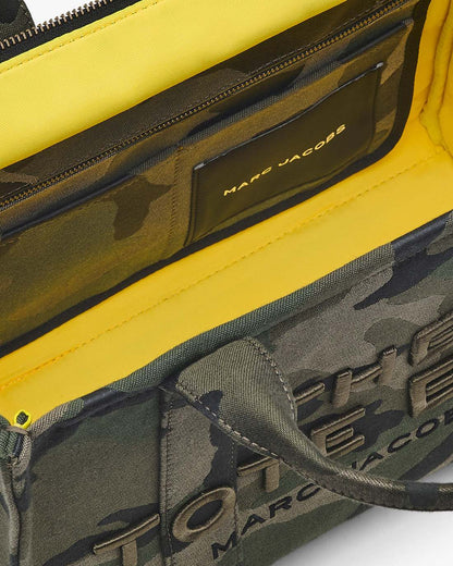 Marc Jacobs The Camo Jacquard Medium Tote Bag Camo Multi
