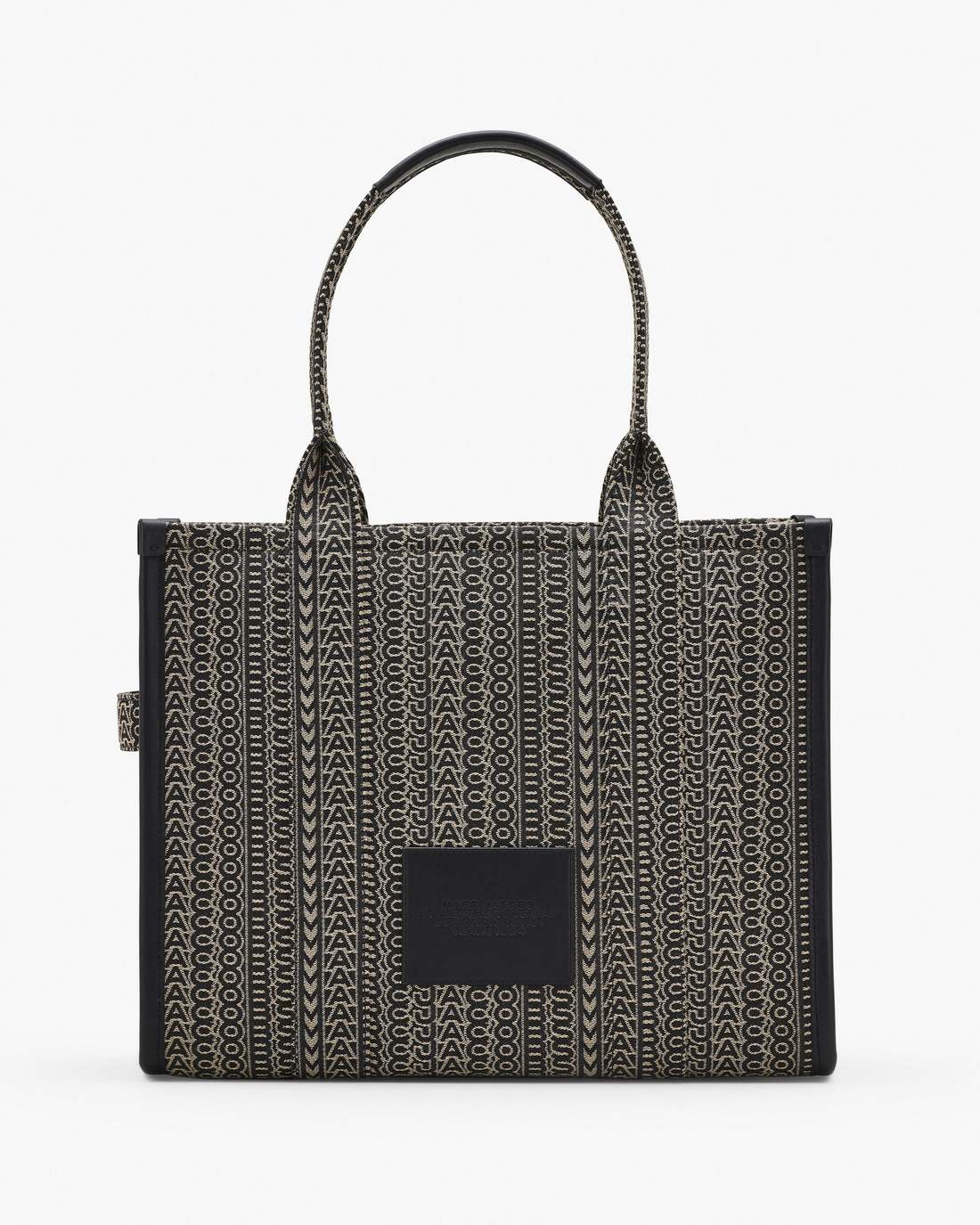 Marc Jacobs The Monogram Jacquard Large Tote Bag Beige Multi