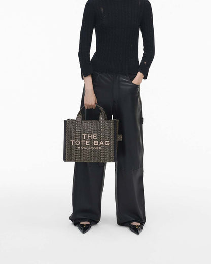 Marc Jacobs The Monogram Jacquard Medium Tote Bag Beige Multi