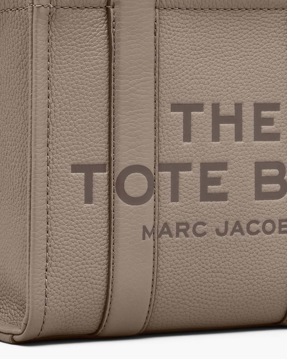Marc Jacobs The Leather Small Tote Bag Cement