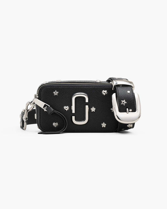 Marc Jacobs The Mini Icon Stud Snapshot Black Multi