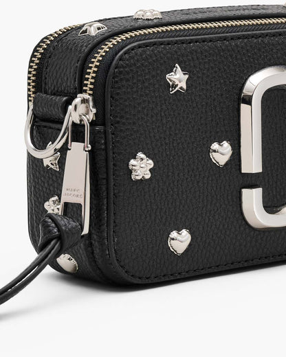 Marc Jacobs The Mini Icon Stud Snapshot Black Multi