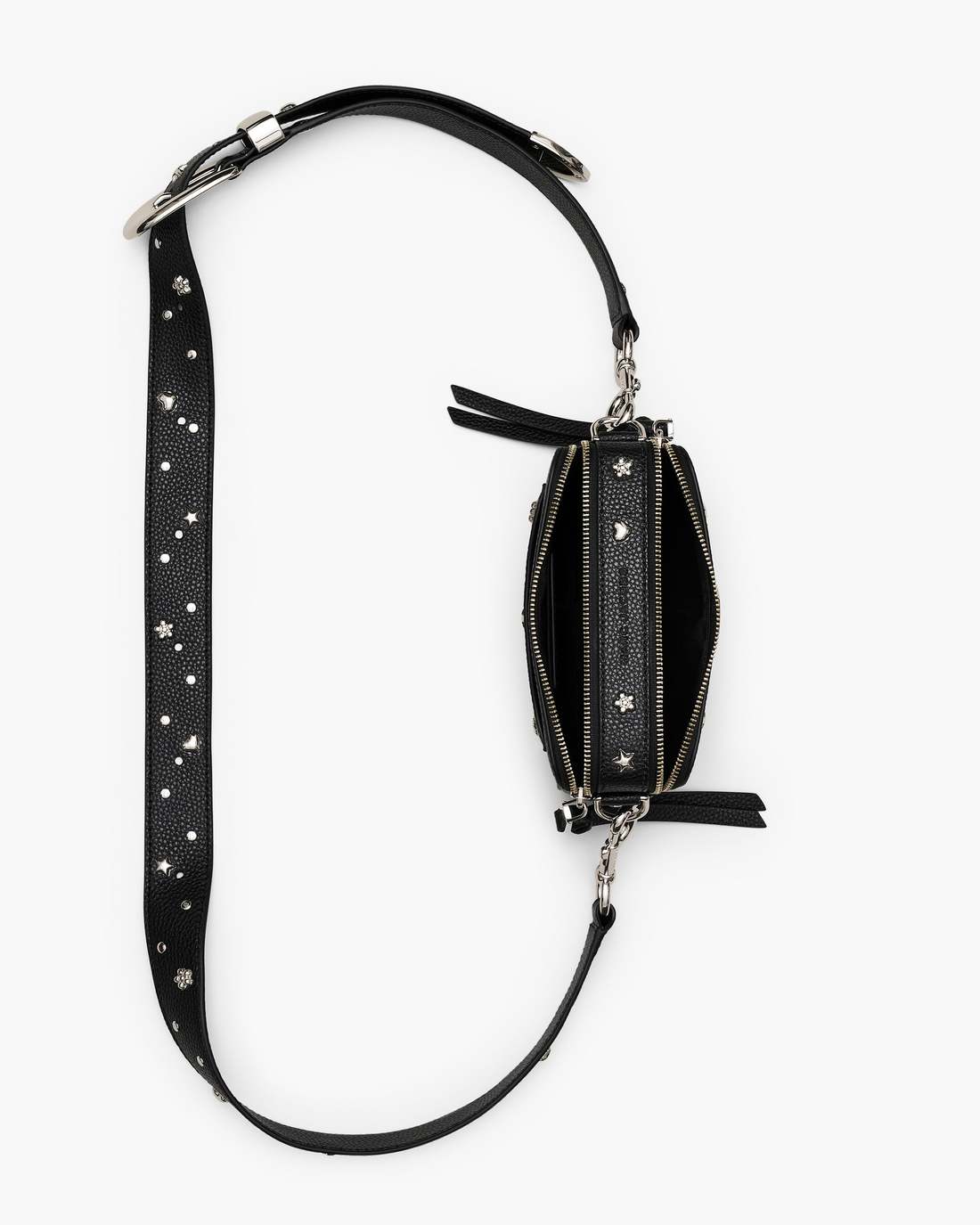 Marc Jacobs The Mini Icon Stud Snapshot Black Multi