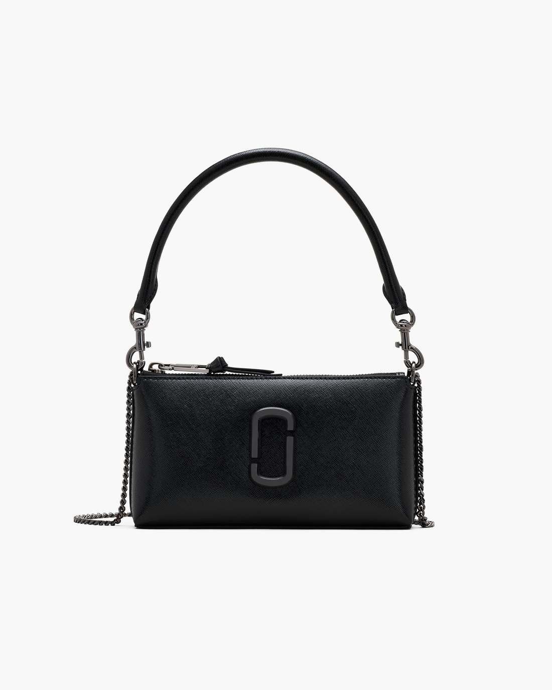 Marc Jacobs The Snapshot DTM Convertible Shoulder Bag Black