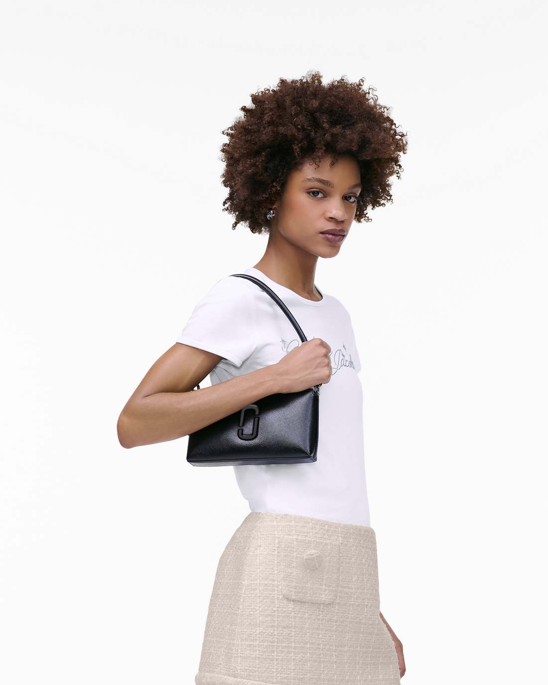 Marc Jacobs The Snapshot DTM Convertible Shoulder Bag Black