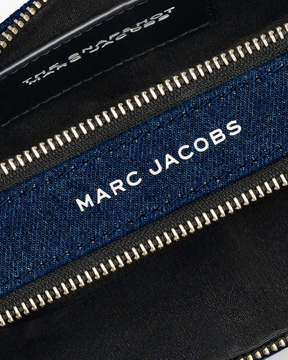 Marc Jacobs The Crystal Denim Snapshot Dark Wash Crystal