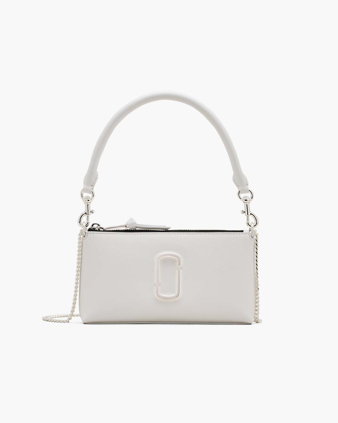 Marc Jacobs The Snapshot DTM Convertible Shoulder Bag White
