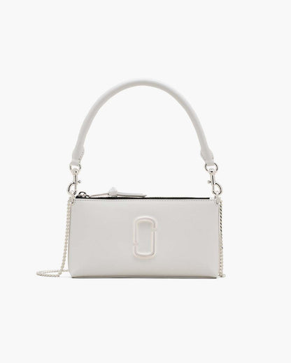 Marc Jacobs The Snapshot DTM Convertible Shoulder Bag White