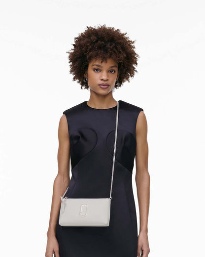 Marc Jacobs The Snapshot DTM Convertible Shoulder Bag White