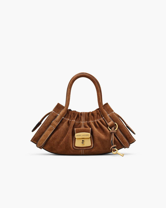 Marc Jacobs The Suede Cristina Small Satchel Copper