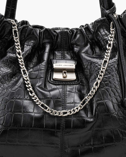 Marc Jacobs The Croc Cristina Tote Black