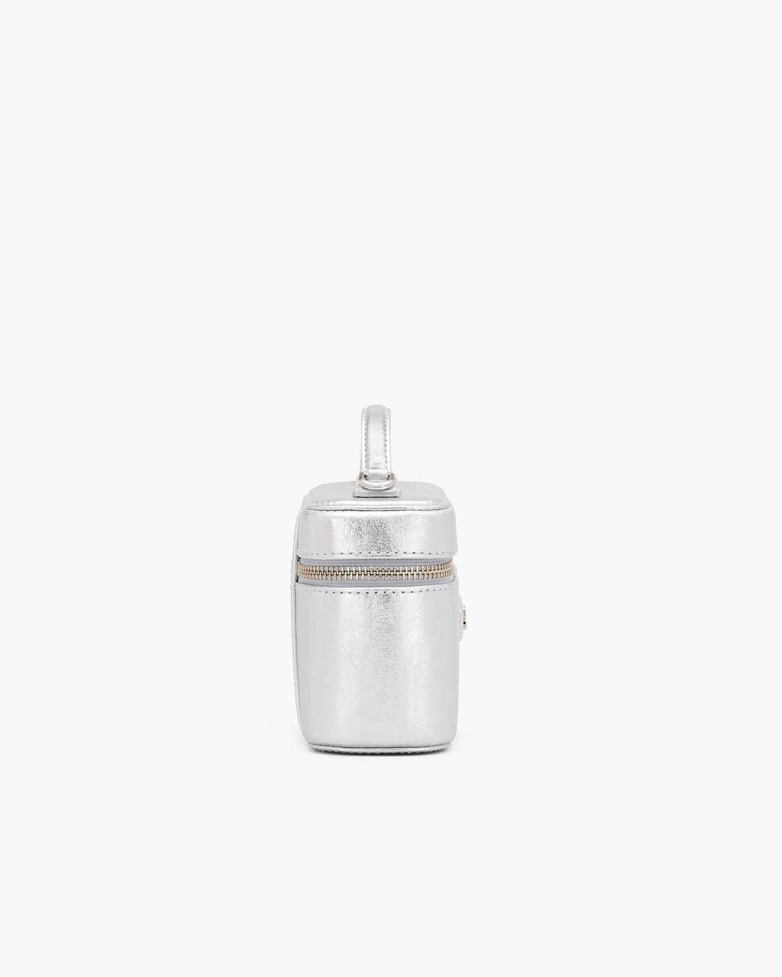 Marc Jacobs The Metallic Everyday Vanity Bag Silver