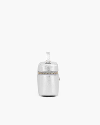 Marc Jacobs The Metallic Everyday Vanity Bag Silver