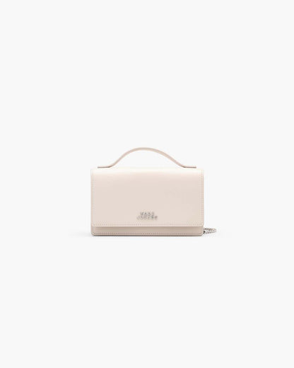 Marc Jacobs The Glam Mirror Mini Bag Cotton White