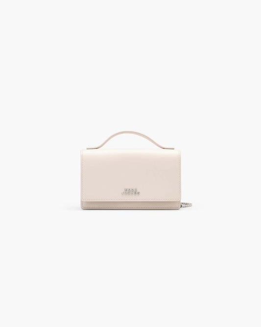 Marc Jacobs The Glam Mirror Mini Bag Cotton White