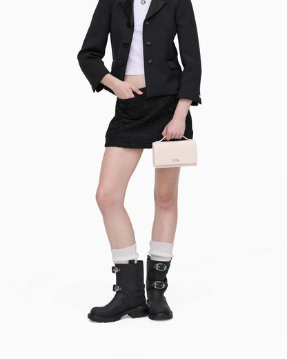 Marc Jacobs The Glam Mirror Mini Bag Cotton White