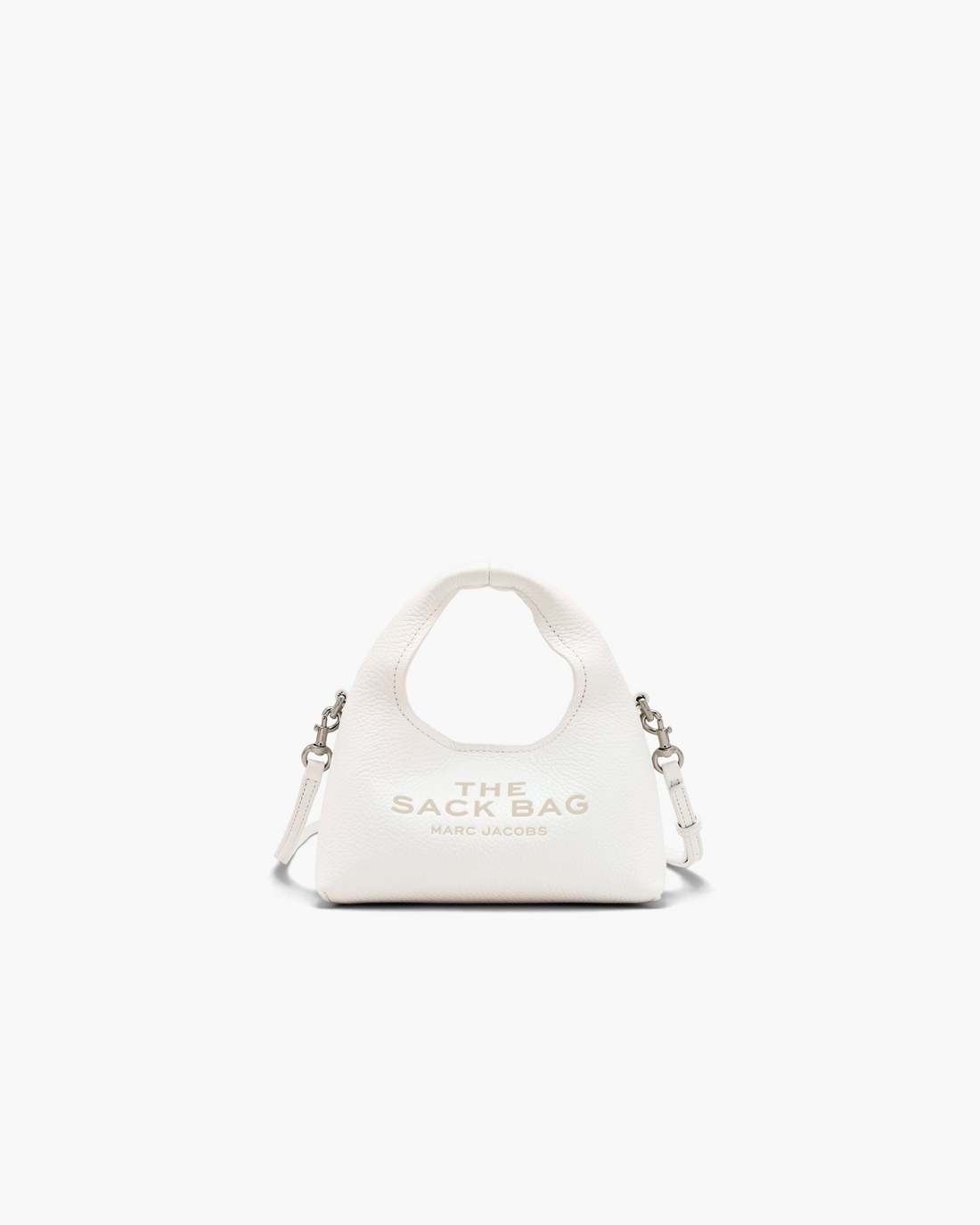 Marc Jacobs The Micro Crossbody Sack Bag White