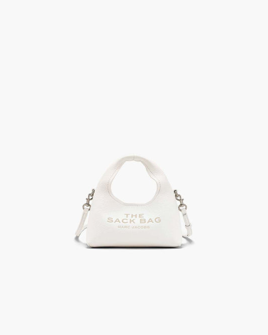 Marc Jacobs The Micro Crossbody Sack Bag White