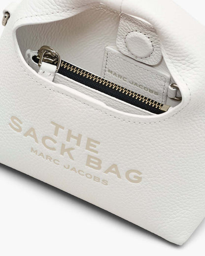 Marc Jacobs The Micro Crossbody Sack Bag White