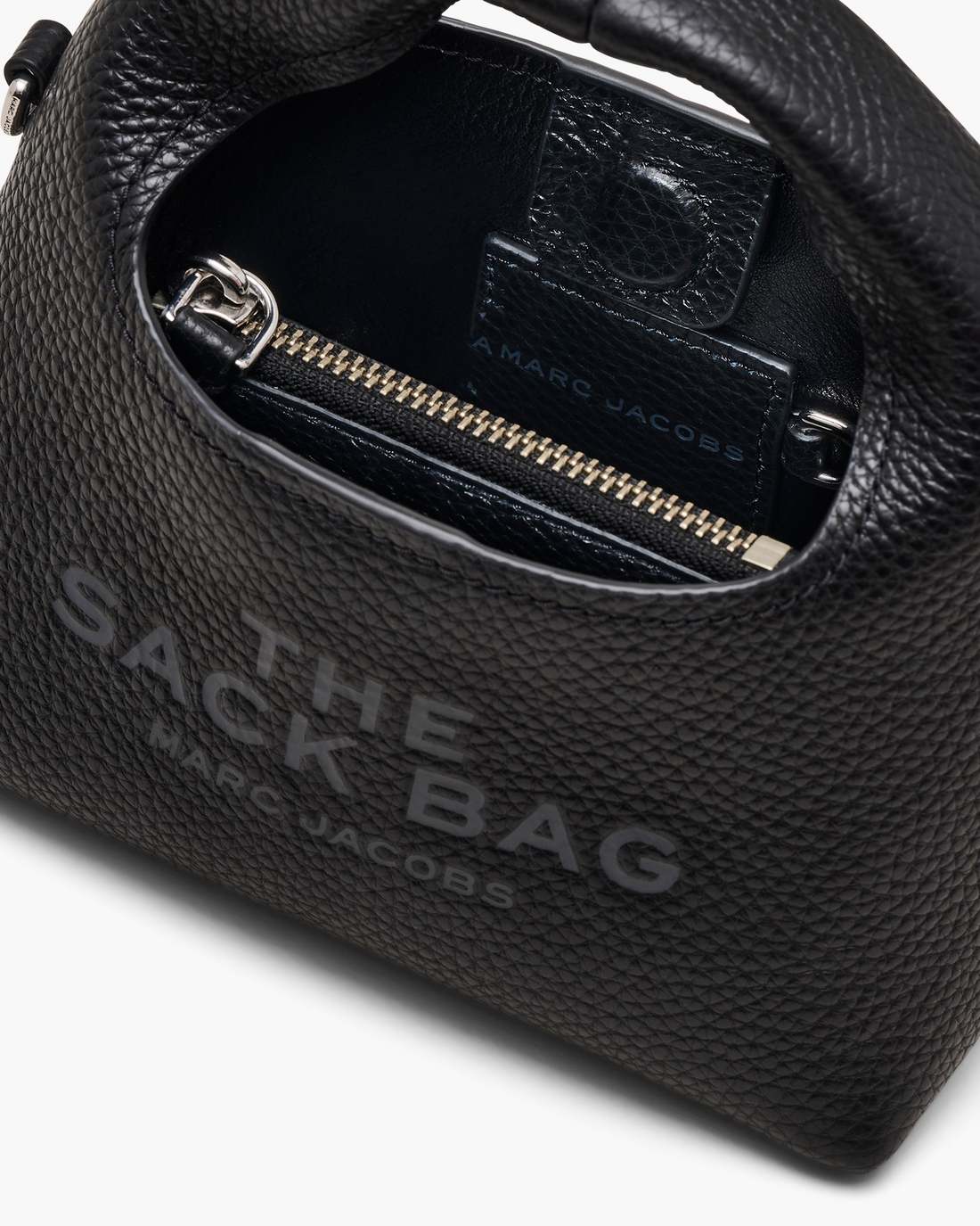 Marc Jacobs The Micro Crossbody Sack Bag Black