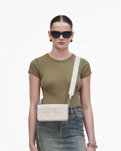 Marc Jacobs The Leather Mini Bag Cotton