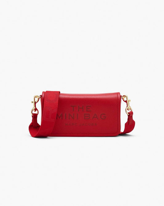 Marc Jacobs The Leather Mini Bag True Red