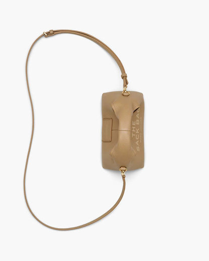 Marc Jacobs The Micro Crossbody Sack Bag Camel