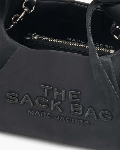 Marc Jacobs The Bow Nylon Mini Sack Bag Black