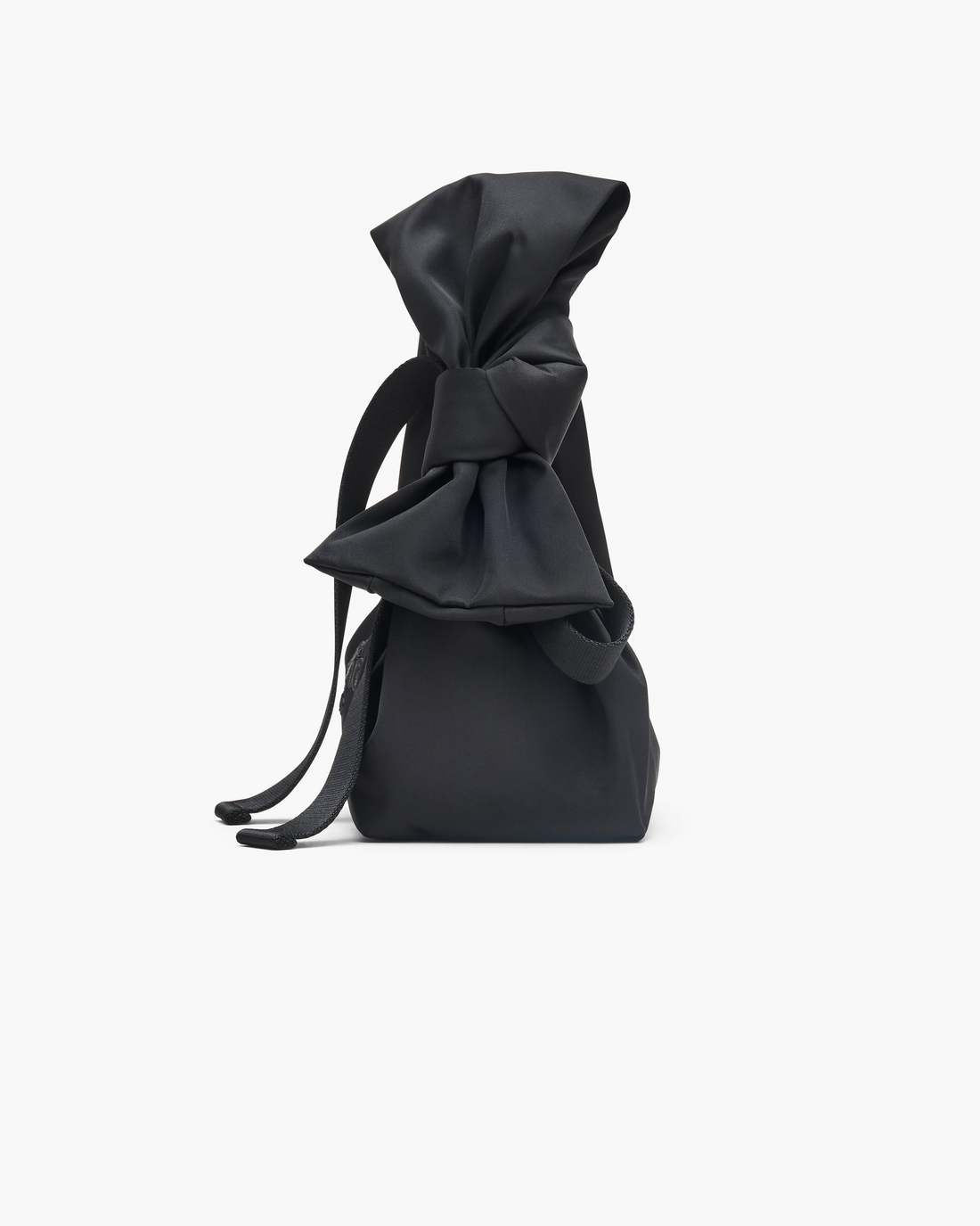 Marc Jacobs The Bow Nylon Mini Sack Bag Black