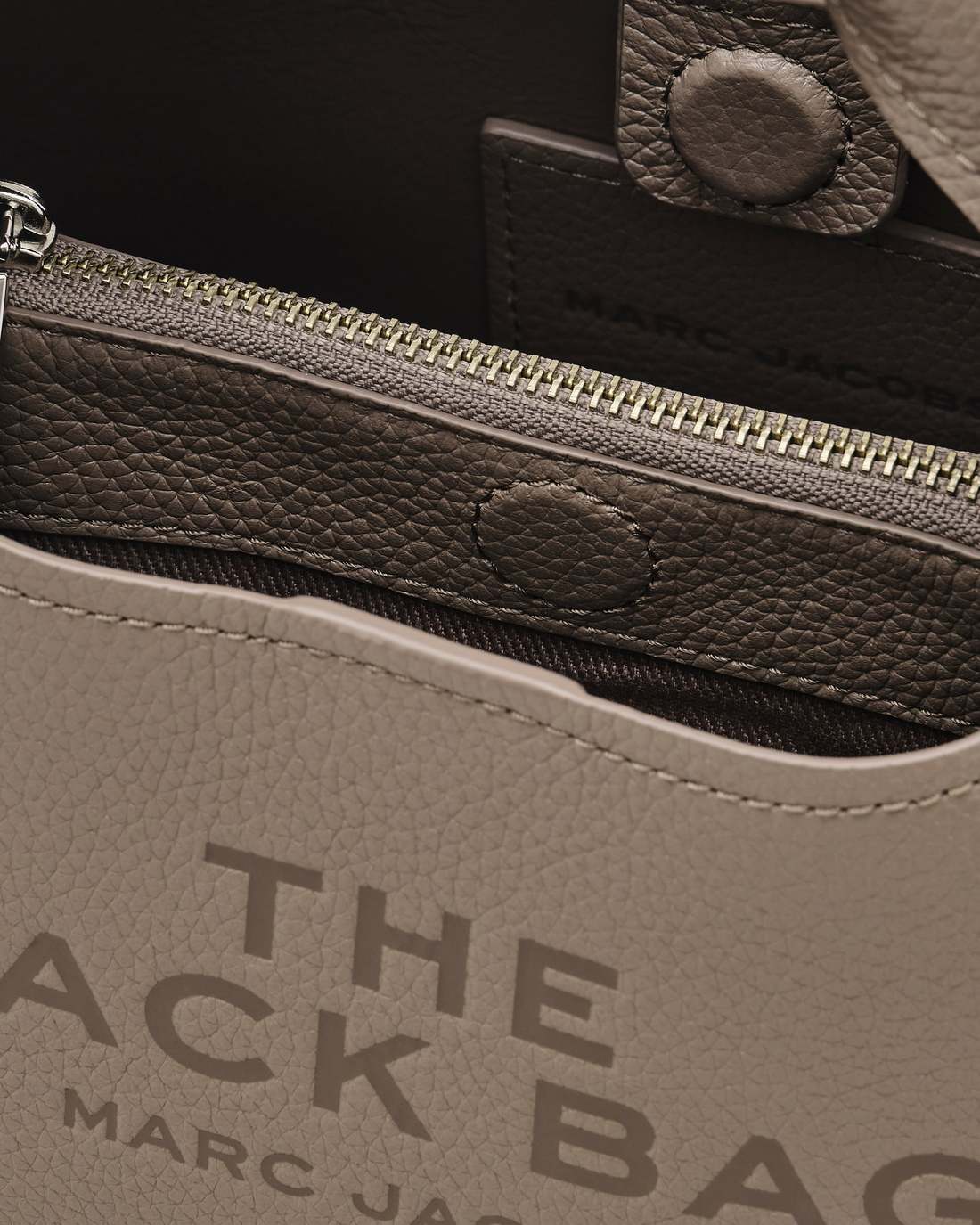 Marc Jacobs The Mini Sack Bag Cement