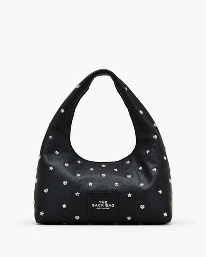 Marc Jacobs The Mini Icon Stud Sack Bag Black Multi