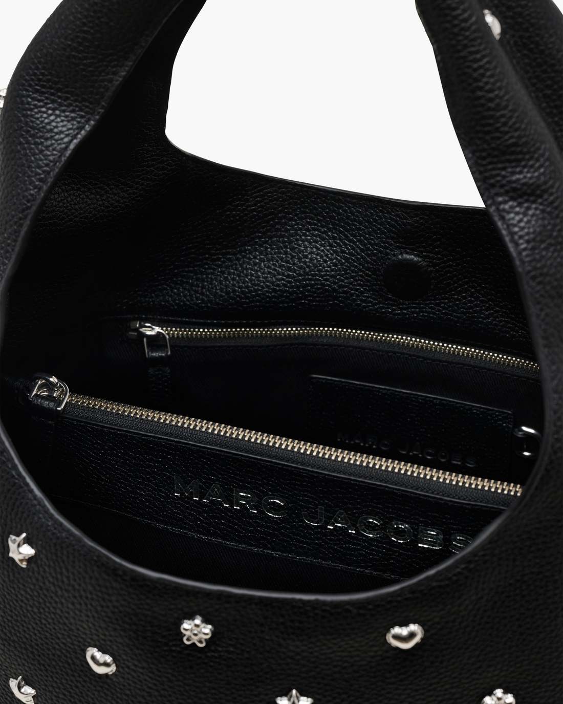 Marc Jacobs The Mini Icon Stud Sack Bag Black Multi