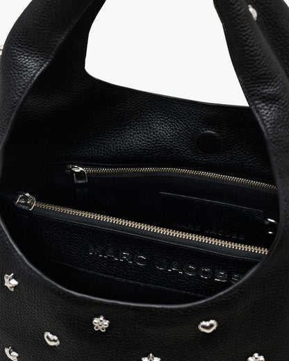 Marc Jacobs The Mini Icon Stud Sack Bag Black Multi