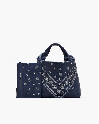 Marc Jacobs The Bandana Sack Bag Navy Multi