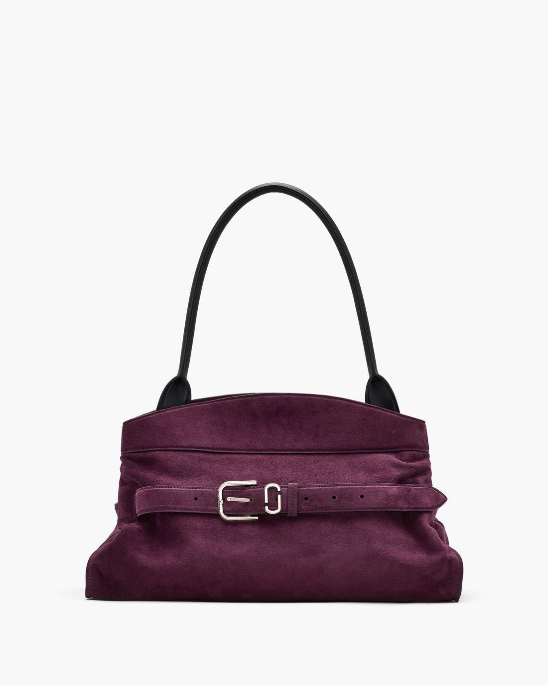 Marc Jacobs The Suede Dakota Satchel Dark Plum