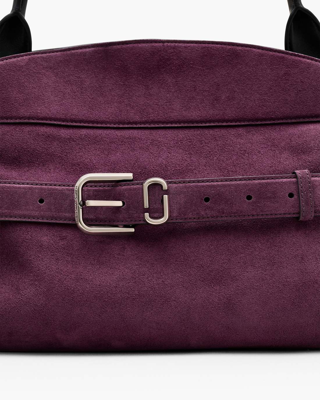 Marc Jacobs The Suede Dakota Satchel Dark Plum