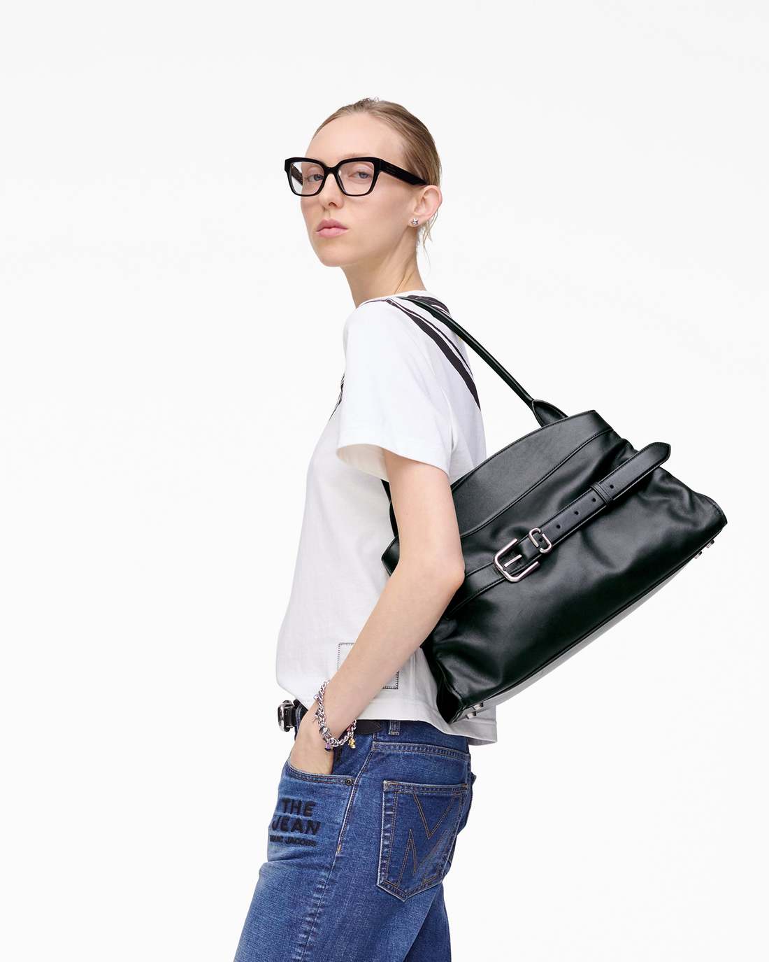 Marc Jacobs The Dakota Satchel Black