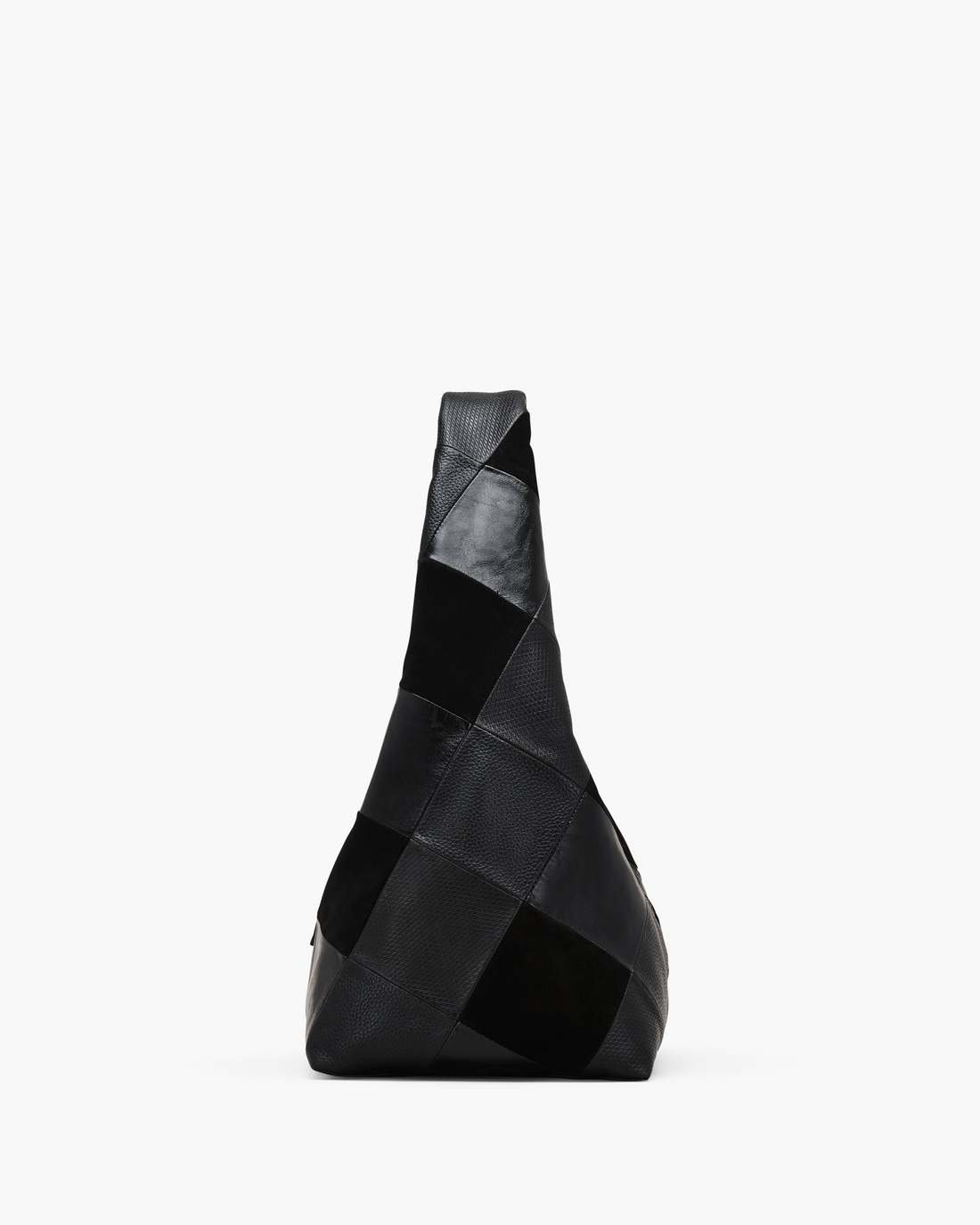 Marc Jacobs The Suede Patchwork Sack Bag Black Multi